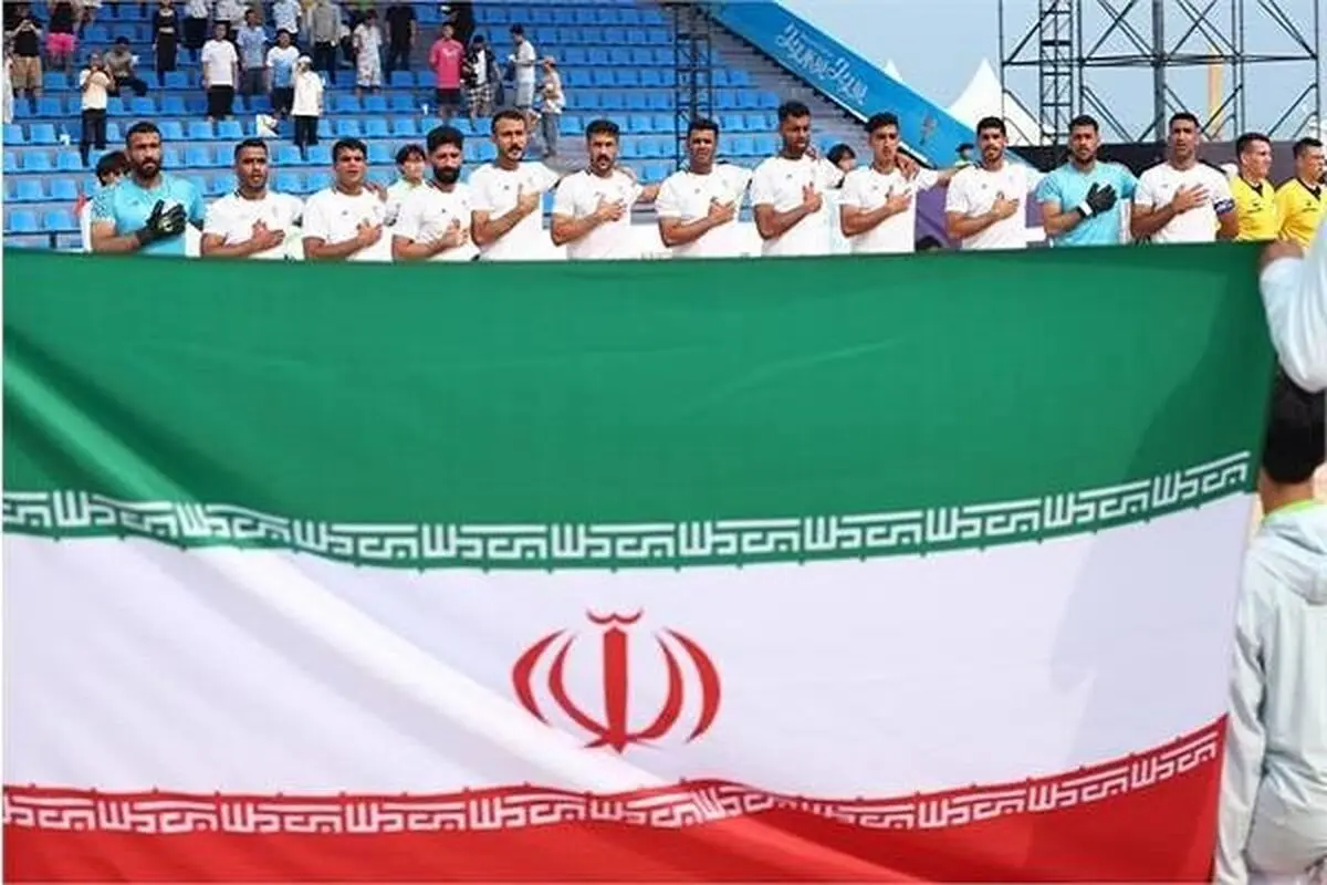 نتیجه تیم فوتبال ساحلی 