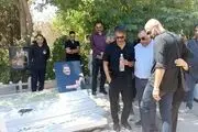 پیکر مجری قدیمی تلویزیون به خاک سپرده شد