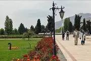  باغی زیبا در تهران/ گزارش تصویری