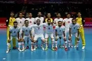 برد تیم ملی فوتسال مقابل نایب قهرمان جهان 