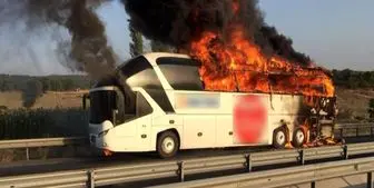 تعداد قربانیان آتش‌‌سوزی اتوبوسی در ترکیه