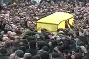 مراسم تشییع پیکر شهید 