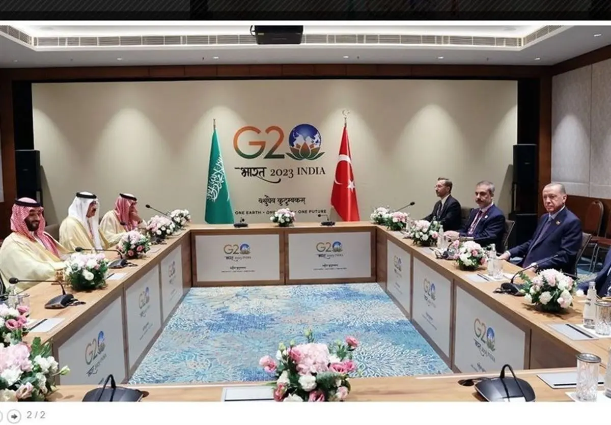 دیدار اردوغان با ولیعهد عربستان و رئیس جمهور مصر
