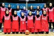 شکست دختران بسکتبال ایران در برابر سوریه