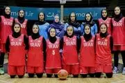 شکست دختران بسکتبال ایران در برابر سوریه