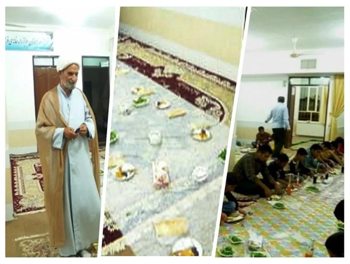 پهن شدن سفره مهربانی در سرای محبت بشرویه