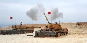 حملات توپخانه‌ای ترکیه به سوریه و عراق

