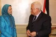 دیدار معنا دار محمود عباس با سران منافقین
