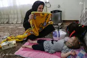 هزینه 3میلیاردی درمان دختربچه خوزستانی/ عکس