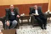 دیدار رئیس کمیته المپیک با تیمور غیاثی