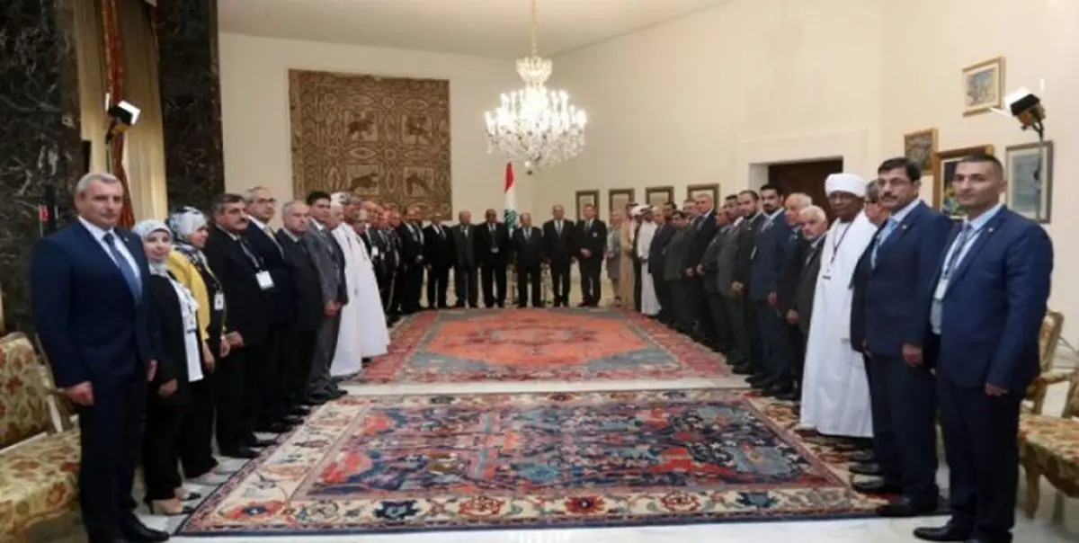 فراخوان رئیسجمهور لبنان به بیداری در مقابله با «معامله قرن»