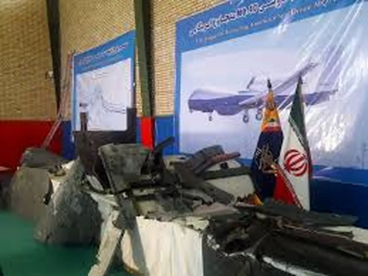نمایندگان مجلس از لاشه پهپاد آمریکایی بازدید میکنند