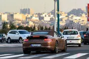 پورشه سواری در تهران چند صد میلیون آب می خورد؟