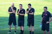 چهره‌های ناشناس در تمرین پرسپولیس+ عکس