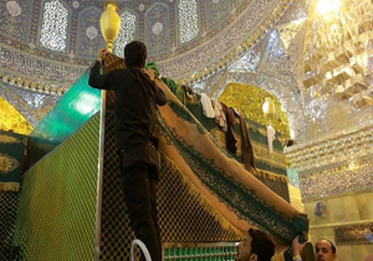 رونمایی از ضریح جدید امامین عسکریین(ع)