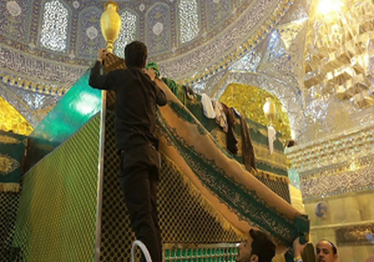 رونمایی از ضریح جدید امامین عسکریین(ع) 