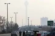 شاخص آلودگی هوای تهران امروز یکشنبه ۲ آذر ۱۴۰۴
