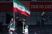 رژه کاروان پارالمپیک کشورمان در المپیک توکیو+ فیلم