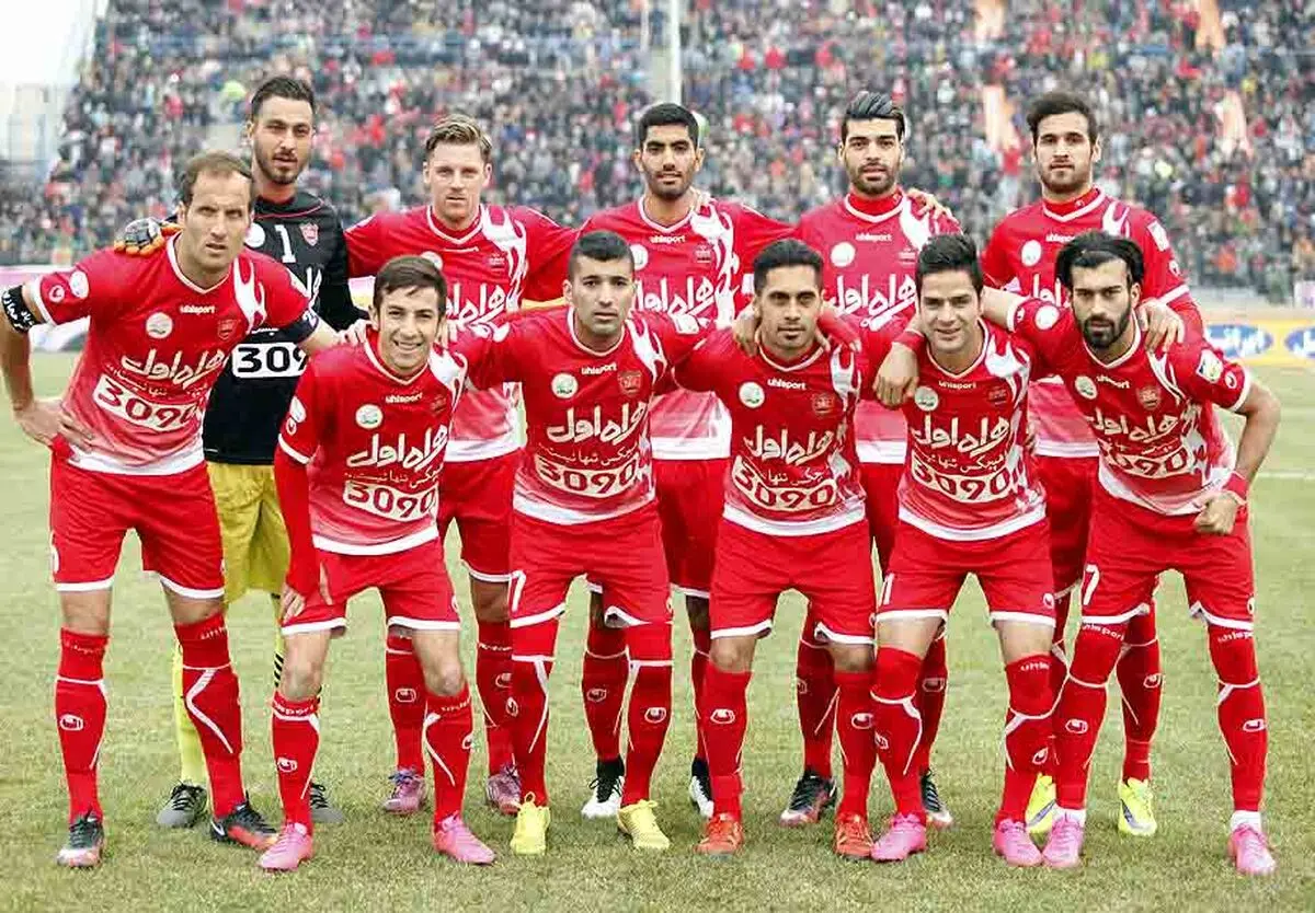 طناب کشی پرسپولیسی ها در تمرین 