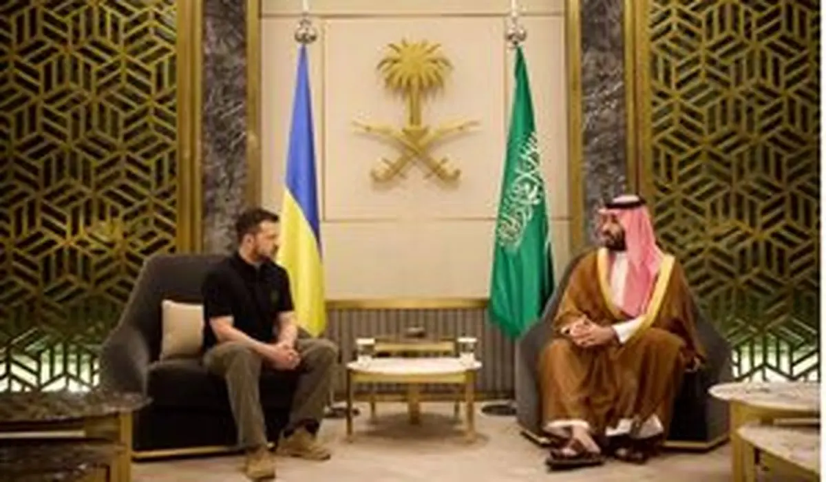 زلنسکی و بن سلمان دیدار کردند