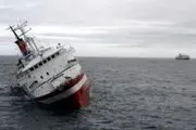 کشتی ایرانی در خزر غرق شد