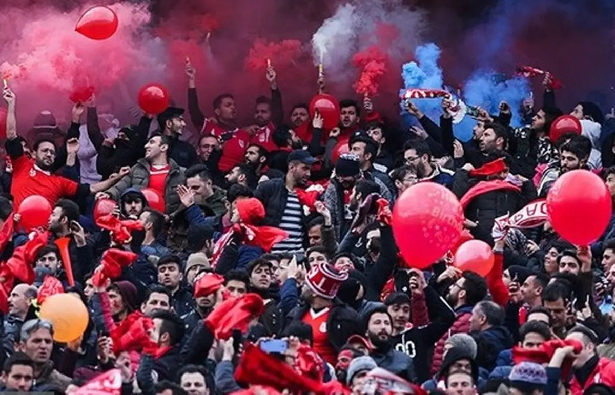 شعار علیه پرسپولیس در تبریز