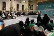 عکس محمد حسین میثاقی در دیدار امروز رهبر معظم انقلاب