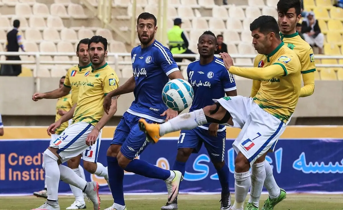 صنعت نفت آبادان ۲ - ۲ استقلال خوزستان 