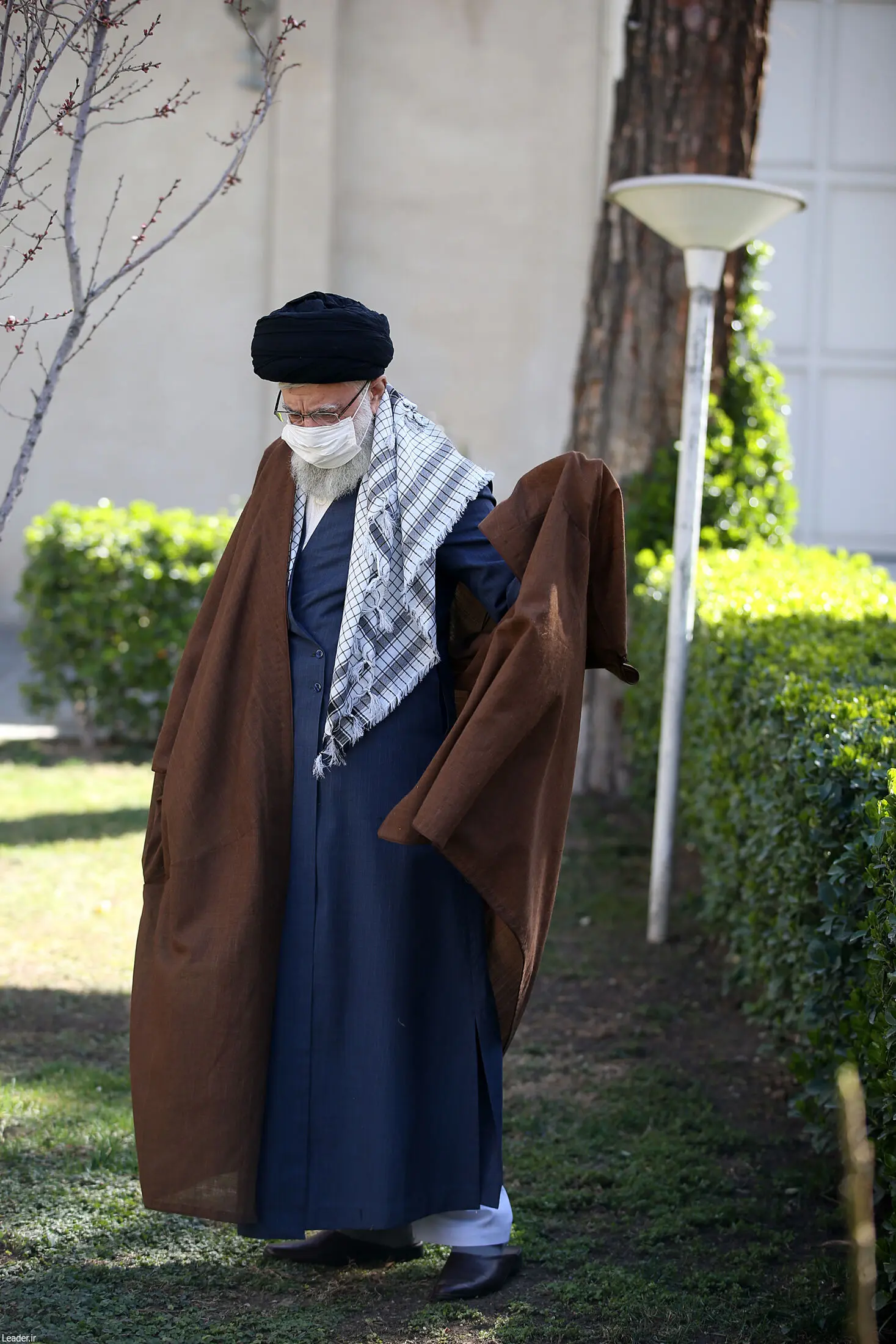 رهبر معظم انقلاب به مناسبت روز دختکاری نهال کاشتند/گزارش تصویری