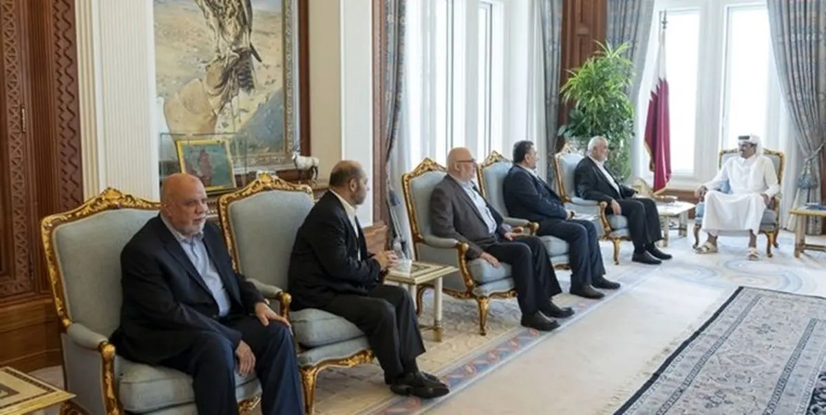 اسماعیل هنیه با امیر قطر دیدار کرد