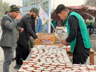 تجمع میلیونی در بغداد برای بزرگداشت سالگرد شهادت حاج قاسم و المهندس/گزارش تصویری