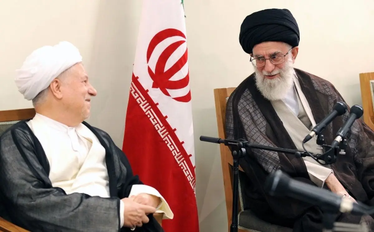 قرائت متن پیام تسلیت رهبری برای درگذشت آیت الله هاشمی