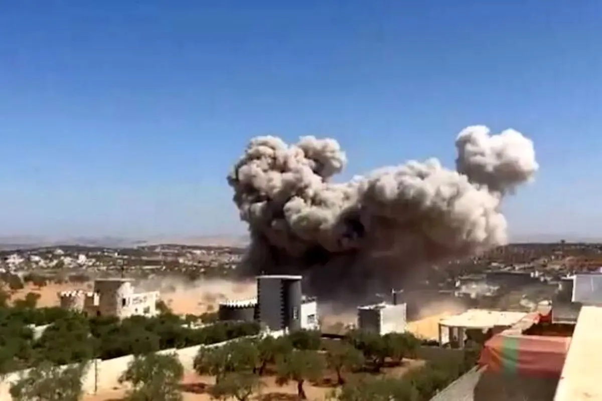 اولین تصاویر از وقوع انفجار در شهر حلب سوریه