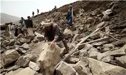 بمباران سیلوهای گندم در یمن