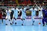 بازتاب پایان موفقیت آمیز تیم فوتسال ایران در تارنمای فیفا