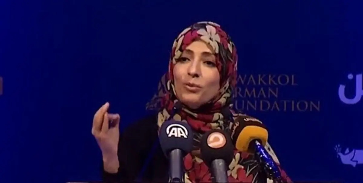 برنده صلح نوبل: امارات و عربستان، خنجری در پهلوی یمن هستند