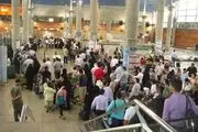 نارضایتی زائران اربعین از وضعیت فرودگاه امام خمینی