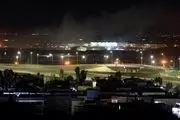 حمله راکتی و پهپادی به پایگاه نظامیان آمریکایی در فرودگاه اربیل