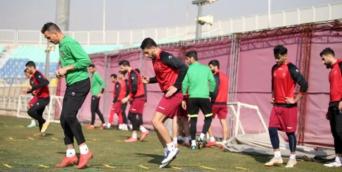 جشن تولد یک فرد ویژه در تمرین امروز پرسپولیس+ تصاویر