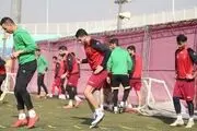 جشن تولد یک فرد ویژه در تمرین امروز پرسپولیس+ تصاویر 