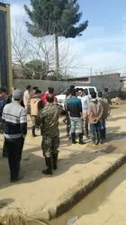 امدادرسانی بسیج در سیل گلستان