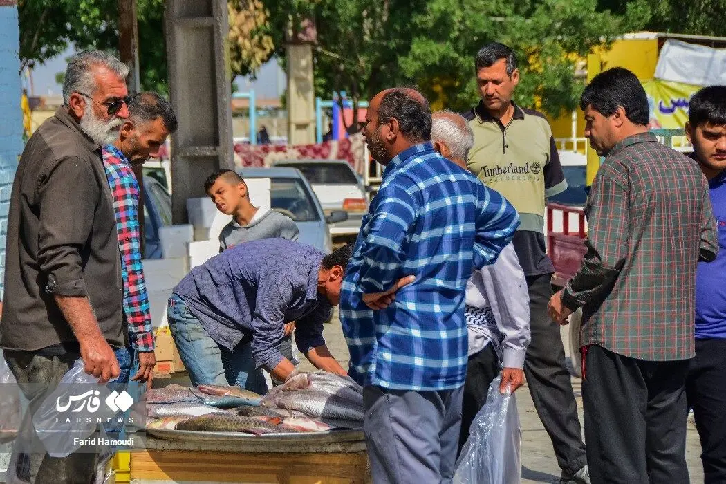 بازارماهی فروشان آبادان/گزارش تصویری