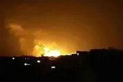 انفجارهای شدید در پایگاه ائتلاف سعودی در مأرب یمن