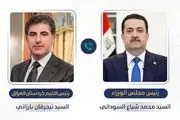 جزییات رایزنی السودانی و بارزانی درباره تحولات منطقه