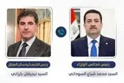 جزییات رایزنی السودانی و بارزانی درباره تحولات منطقه