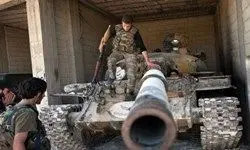 تحویل ۱۱ تانک تروریست‌های مستقر در سوریه به ارتش