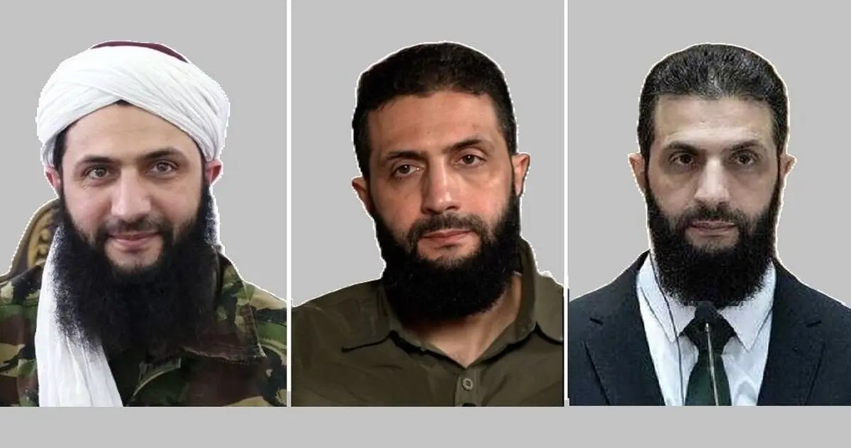 تصویری از صدام، ابومحمد الجولانی و بن سلمان در کنار حریری
