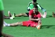 عرق گیری پرسپولیسی ها قبل از بازی فینال