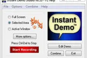 دانلود نرم افزار فیلم برداری از صفحه دسکتاپ Instant Demo Pro ۸.۵۰. ۴۰