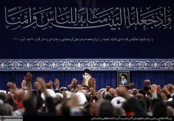 دیدار کارگزاران حج با رهبر معظم انقلاب